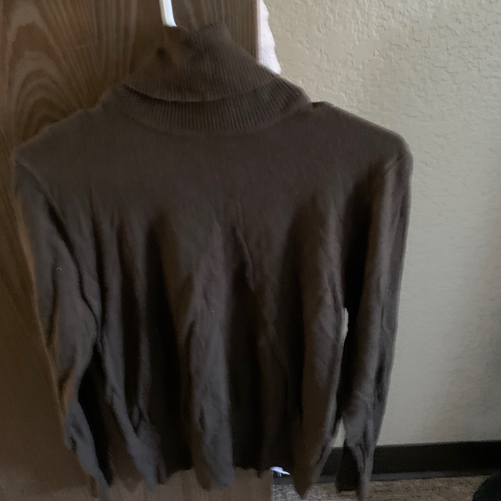 Ribbed turtleneck